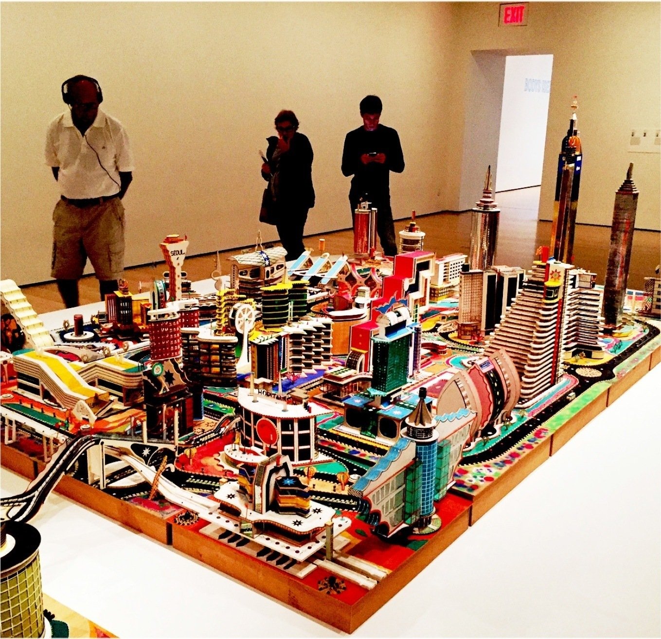 Ville Fantome at MoMa City Dreams exhibition. Photo: Patricia Zohn via MoMA & www.culturzohn.com